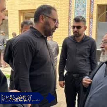 بازدید از موکب‌ خادم الشهداءِ زائران پیاده ی امام‌ رضا (ع)