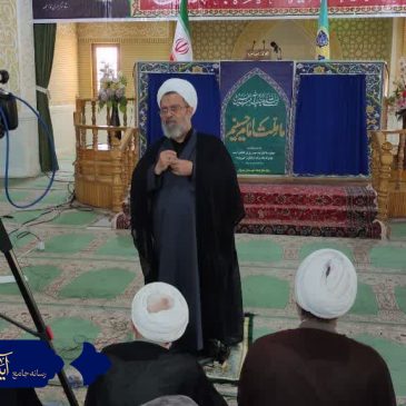 گزارش تصویری خطبه های عبادی سیاسی نماز جمعه ی سبزوار