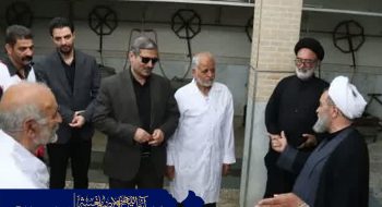 بازدید از موکب و ایستگاه صلواتی روستای استیر