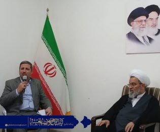 دیدار معاون استاندار و فرماندار ویژه شهرستان سبزوار و مدیران دستگاه‌های اجرایی به مناسبت هفته ی دولت