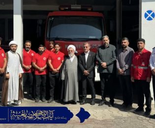 قدردانی عضو مجلس خبرگان رهبری و امام جمعه ی سبزوار از فداکاری آتش‌ نشانان