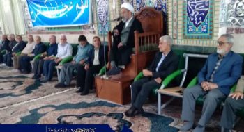 مراسم دعای ندبه به مناسبت وفات کریمه اهل بیت حضرت معصومه(س)