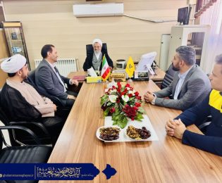 بازدید حضرت آیت‌ الله مغیثه از اداره ی پست شهرستان سبزوار به مناسبت روز جهانی پست