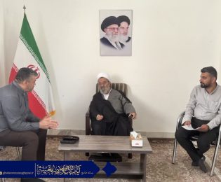 دیدار فرمانده پلیس فرودگاه سبزوار با عضو محترم مجلس خبرگان رهبری و امام جمعه ی سبزوار