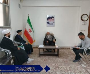 دیدار نمایندگان ستاد فاطمیه ی شهر مقدس قم