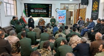 دیدار با بسیجیان سبزوار در هفته ی بسیج