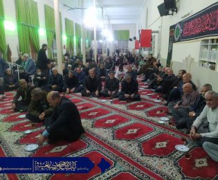 مراسم عزاداری شب شهادت شفیعه ی یوم الجزاء حضرت فاطمه ی زهرا‌ (س)