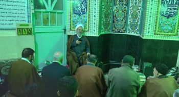 بازدید از مراسم اعتکاف مسجد جامع