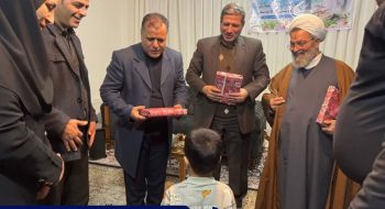 حضور در جمع فرزندان موسسه خیریه دارالمحسنین سبزوار