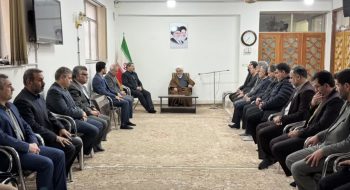 دیدار معاون استاندار و فرماندار ویژه سبزوار و اعضای شورای اداری شهرستان به مناسبت دهه مبارک فجر