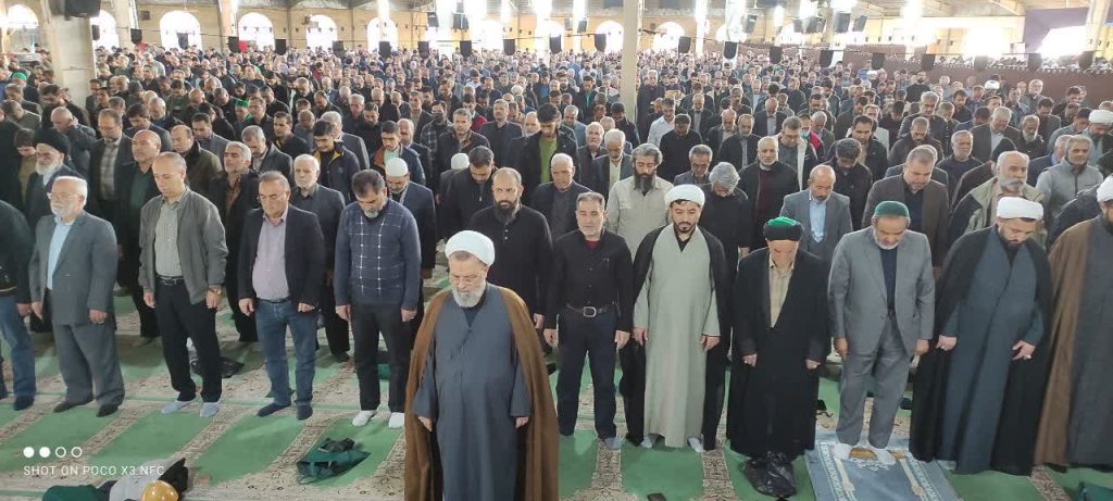 آیت الله مغیثه در نماز عید فطر