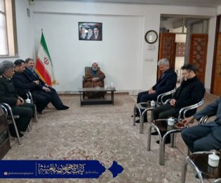 دیدار اعضای شورای تأمین شهرستان با عضو محترم مجلس خبرگان رهبری و امام جمعه ی سبزوار