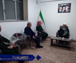 دیدار مدیر کل بنیاد حفظ آثار و نشر ارزش های دفاع مقدس خراسان رضوی