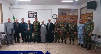 دیدار نماینده‌ی ارتش جمهوری اسلامی ایران مستقر در سبزوار به مناسبت روز ارتش