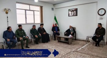 دیدار مسئول سیاسی آماد و پشتیبانی کل سپاه پاسداران انقلاب اسلامی