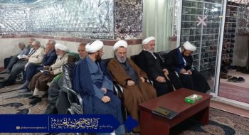 اجتماع بزرگ‌ طلاب غرب‌ خراسان رضوی در سبزوار با حضور عضو محترم مجلس خبرگان رهبری و امام جمعه سبزوار