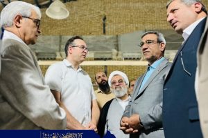 بازدید میدانی از کارخانه نساجی حداد